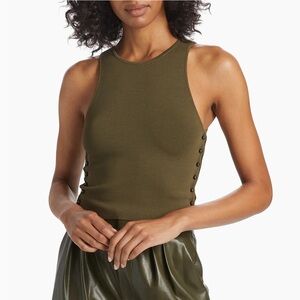 NWT Alice + Olivia Stud Tank